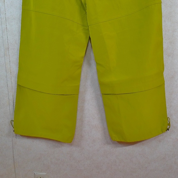 NWT FP Movement Olive Green Leathery Hike/Utility Wide Leg OS Baggy Pants Sz LRG - Picture 10 of 15